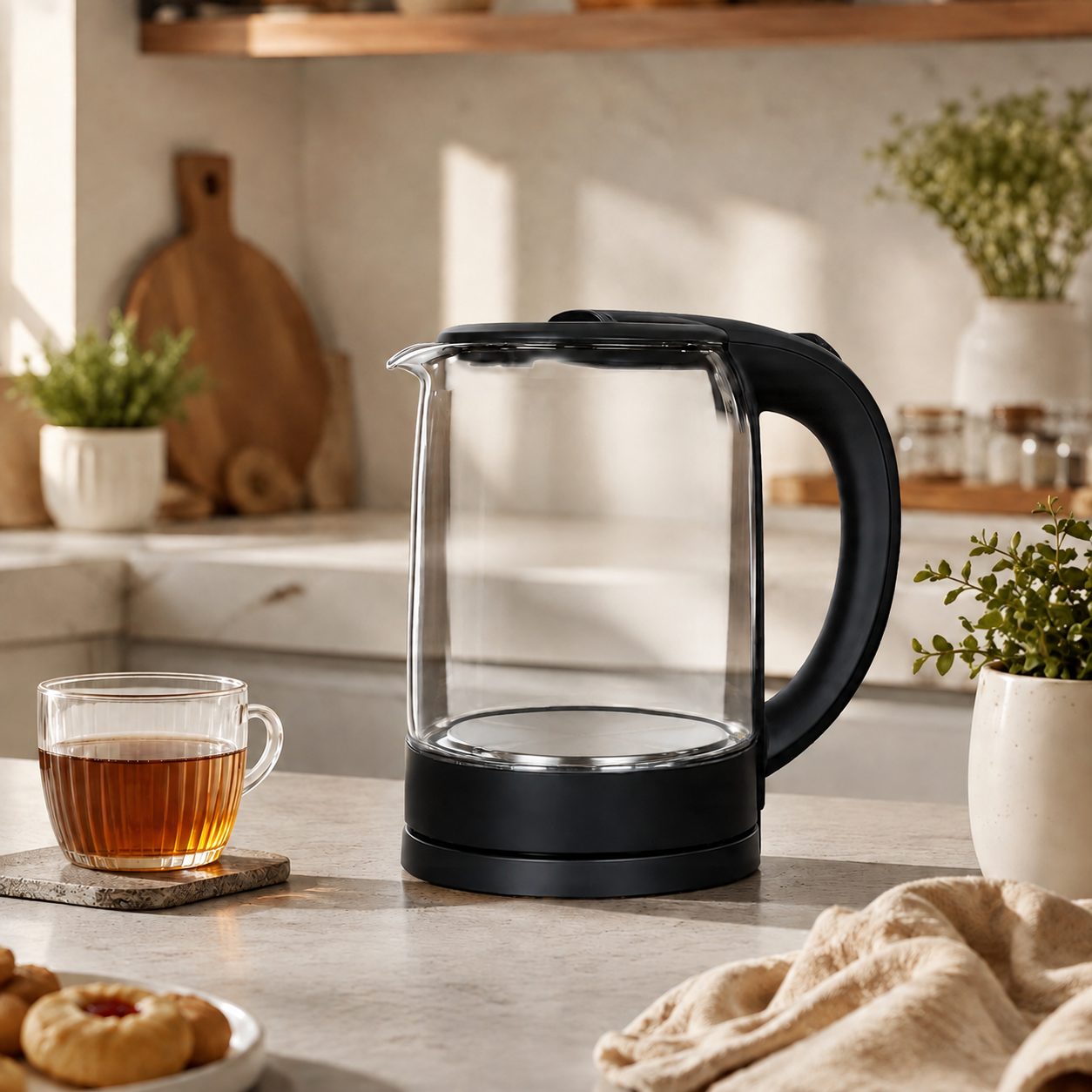 SIGMA TRANSPARENT GLASS KETTLE - SKEG5836-GS - Image 3