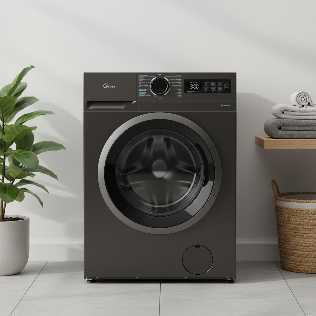 Midea 8 KG Front-Load Washing Machine - MF110W80B / T - Image 8