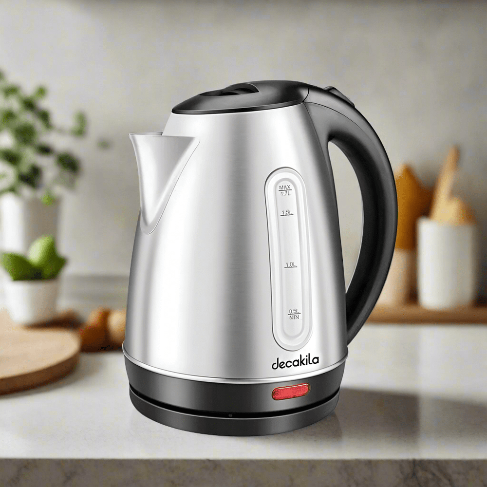 Decakila 1.5L Stainless Steel Electric Kettle 1800W - KEKT002B - Image 3