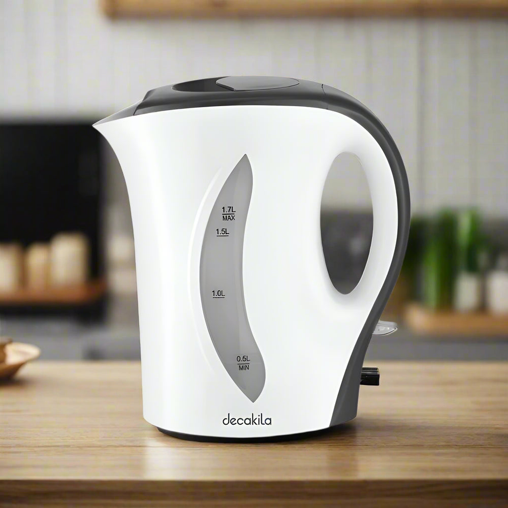 Decakila 1.7L Plastic Electric Kettle 2200W - KEKT027W - Image 4