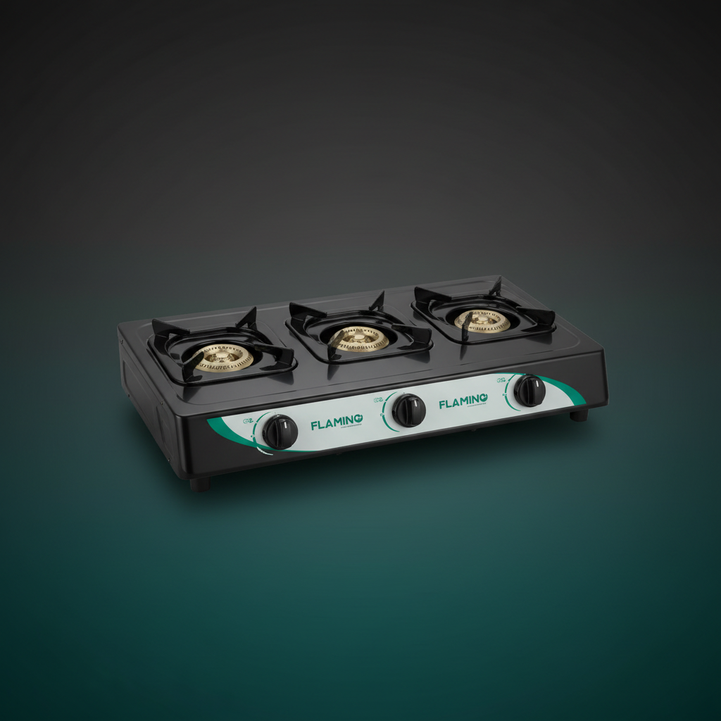 Flamino 3 Burner Gas Stove – FSG-30BR - Image 4