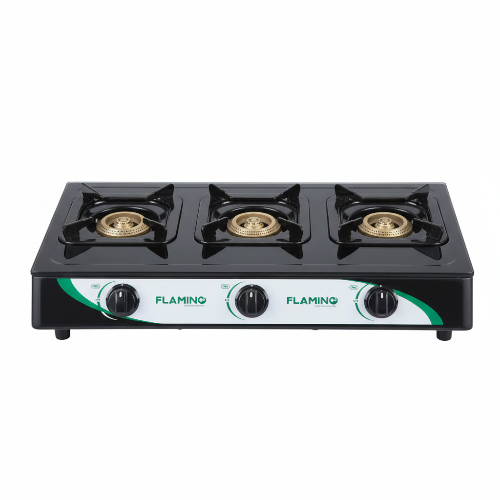 Flamino 3 Burner Gas Stove – FSG-30BR
