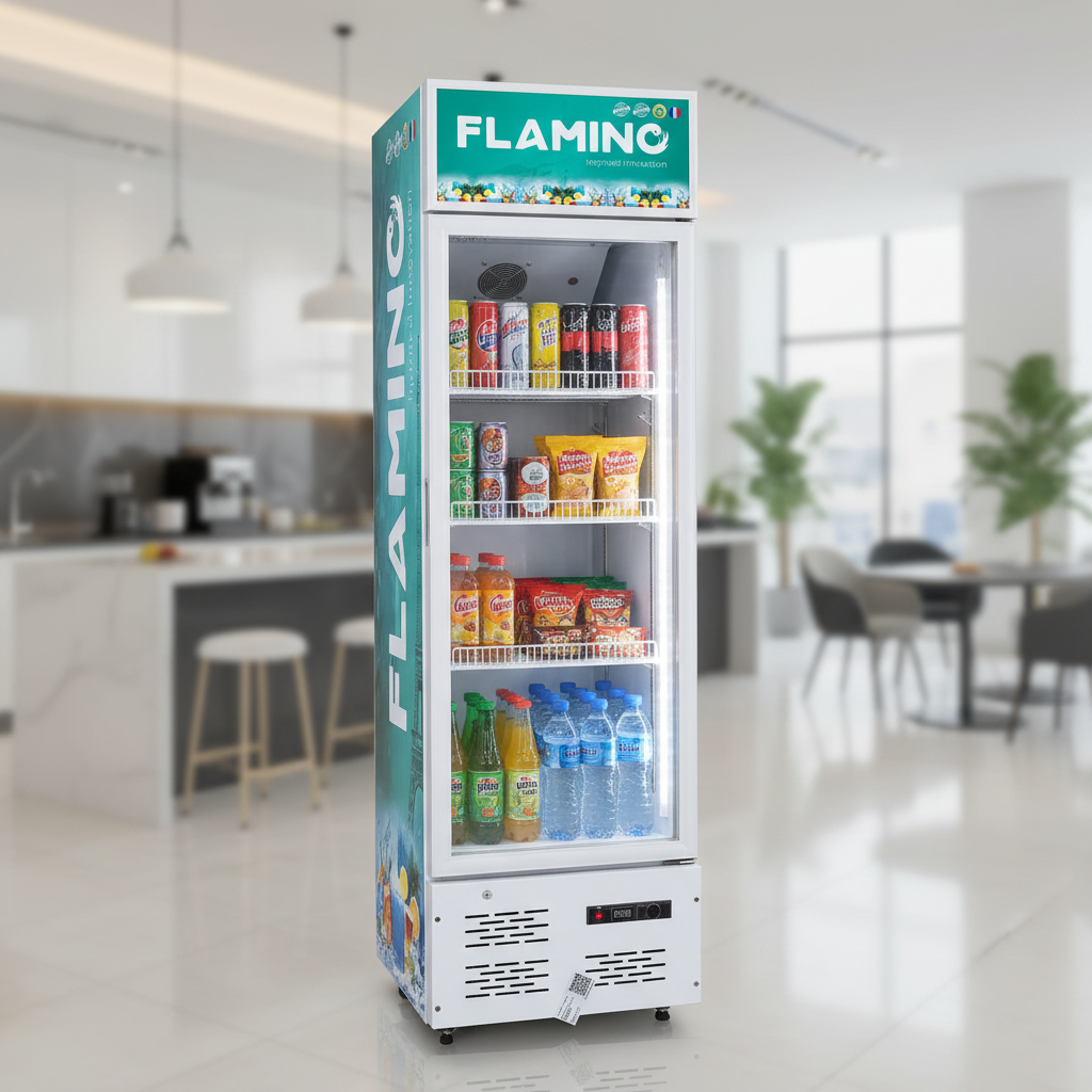 Flamino 350 Liter Single Door Showcase Fridge - FLM-350BC-1D - Image 3