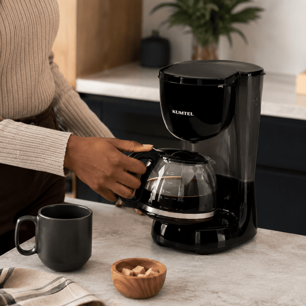 Kumtel 1.25L Drip Coffee Maker 750W - HFCM-01 - Image 4