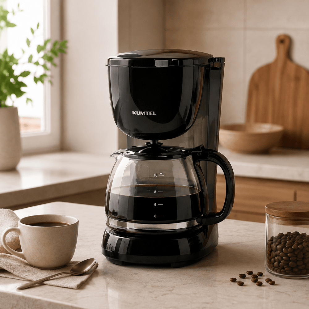 Kumtel 1.25L Drip Coffee Maker 750W - HFCM-01 - Image 3