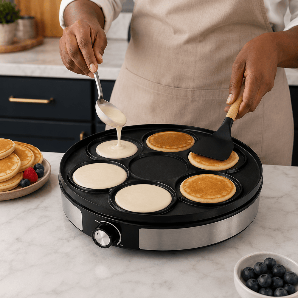 Kumtel 330cm Non-Stick Crepe Pancake Maker 1500W - HPM-03 - Image 2