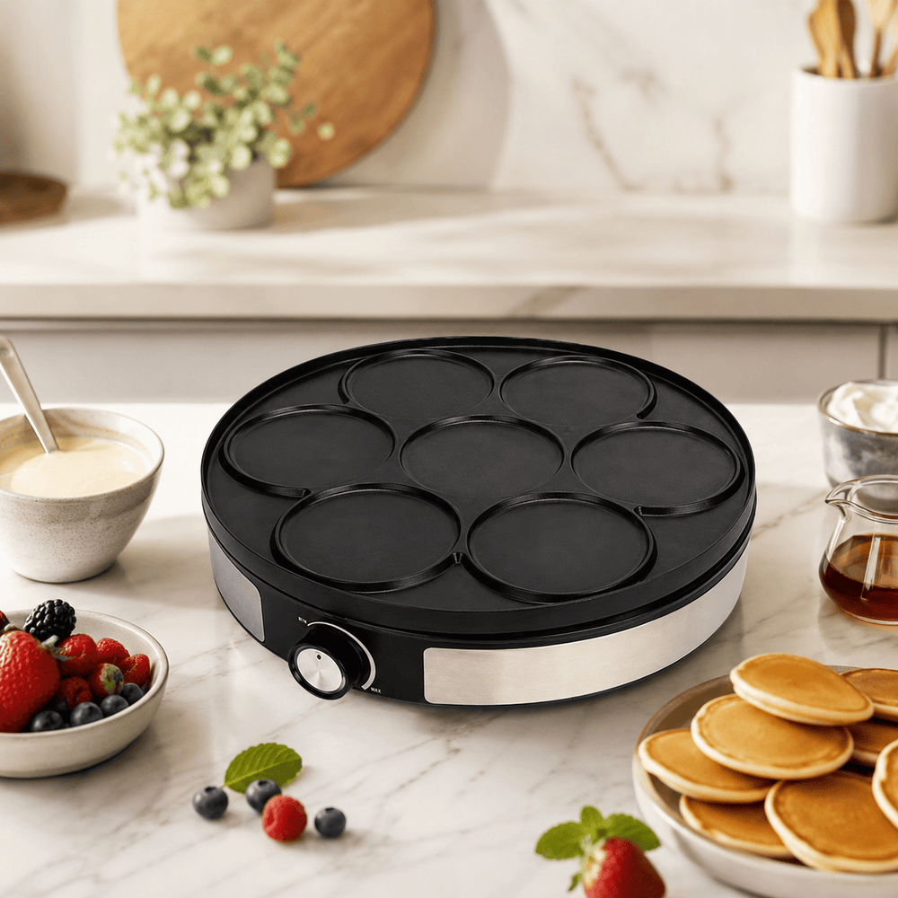 Kumtel 330cm Non-Stick Crepe Pancake Maker 1500W - HPM-03 - Image 4