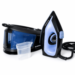 Kumtel 5-Bar Ceramic Steam Station Iron 2400W - HSS-01