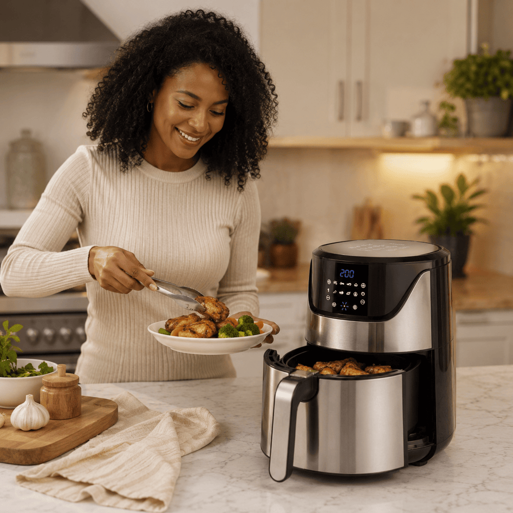 Kumtel 6L Digital Rapid-Air Air Fryer 1800W - HAF-08 - Image 5