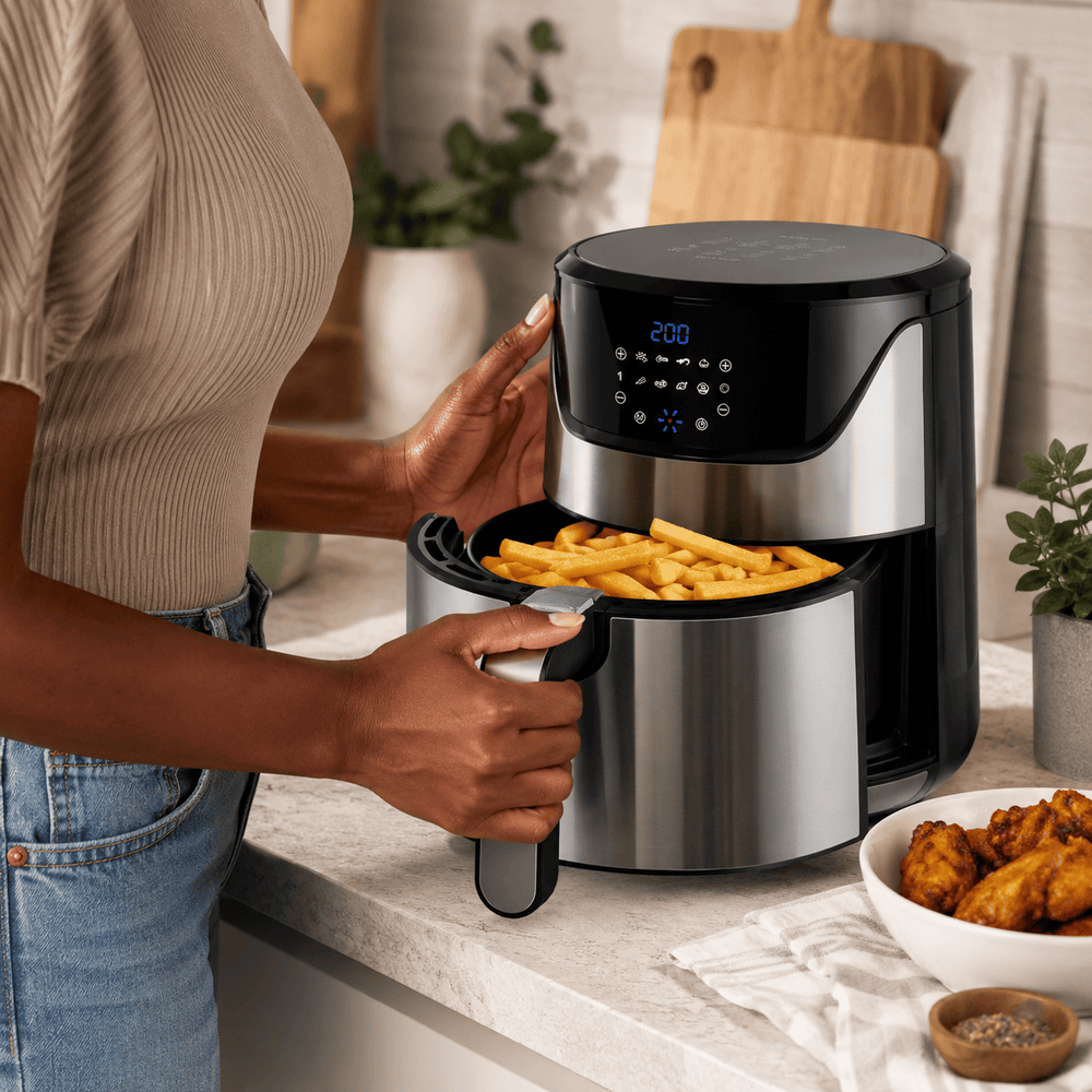 Kumtel 6L Digital Rapid-Air Air Fryer 1800W - HAF-08 - Image 4