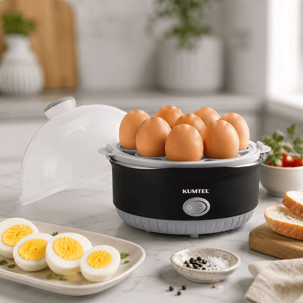 Kumtel 7-Egg Electric Egg Boiler 350W - HEB-01 - Image 2
