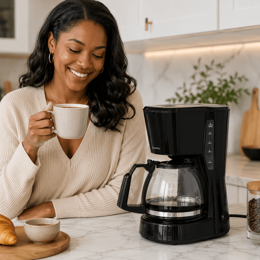 Kumtel 750ml Drip Coffee Maker 600W - HFCM-03 - Image 4
