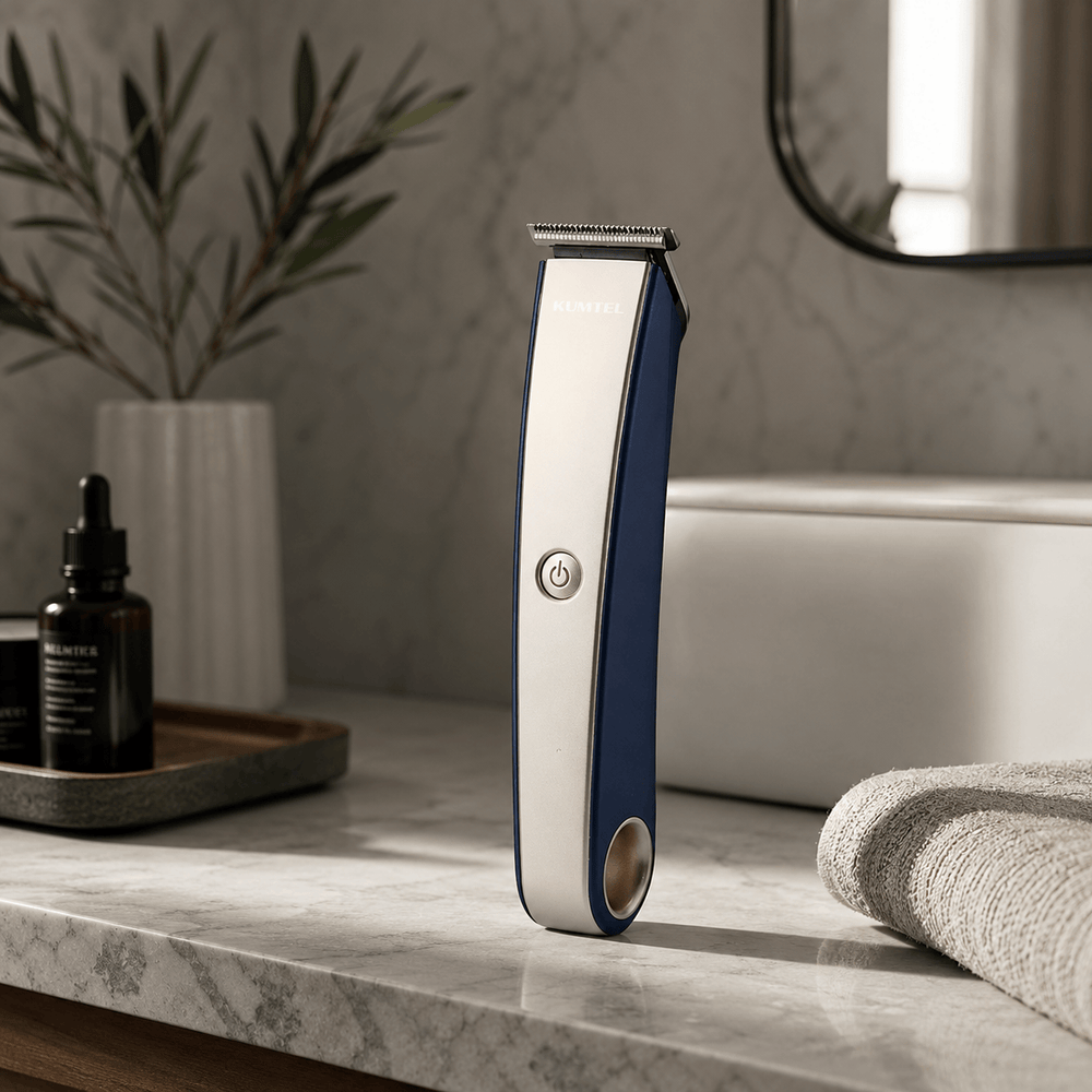 Kumtel Cordless Hair and Beard Trimmer 800mAh Battery - HCT-01 - Image 3