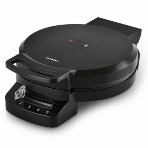 Kumtel Round Non-Stick Waffle Maker 1200W - HWM-01