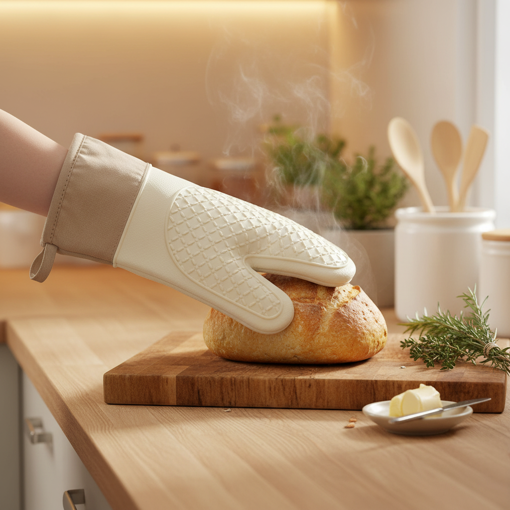 Silicone Gloves Beige - ZSG-01 - Image 3