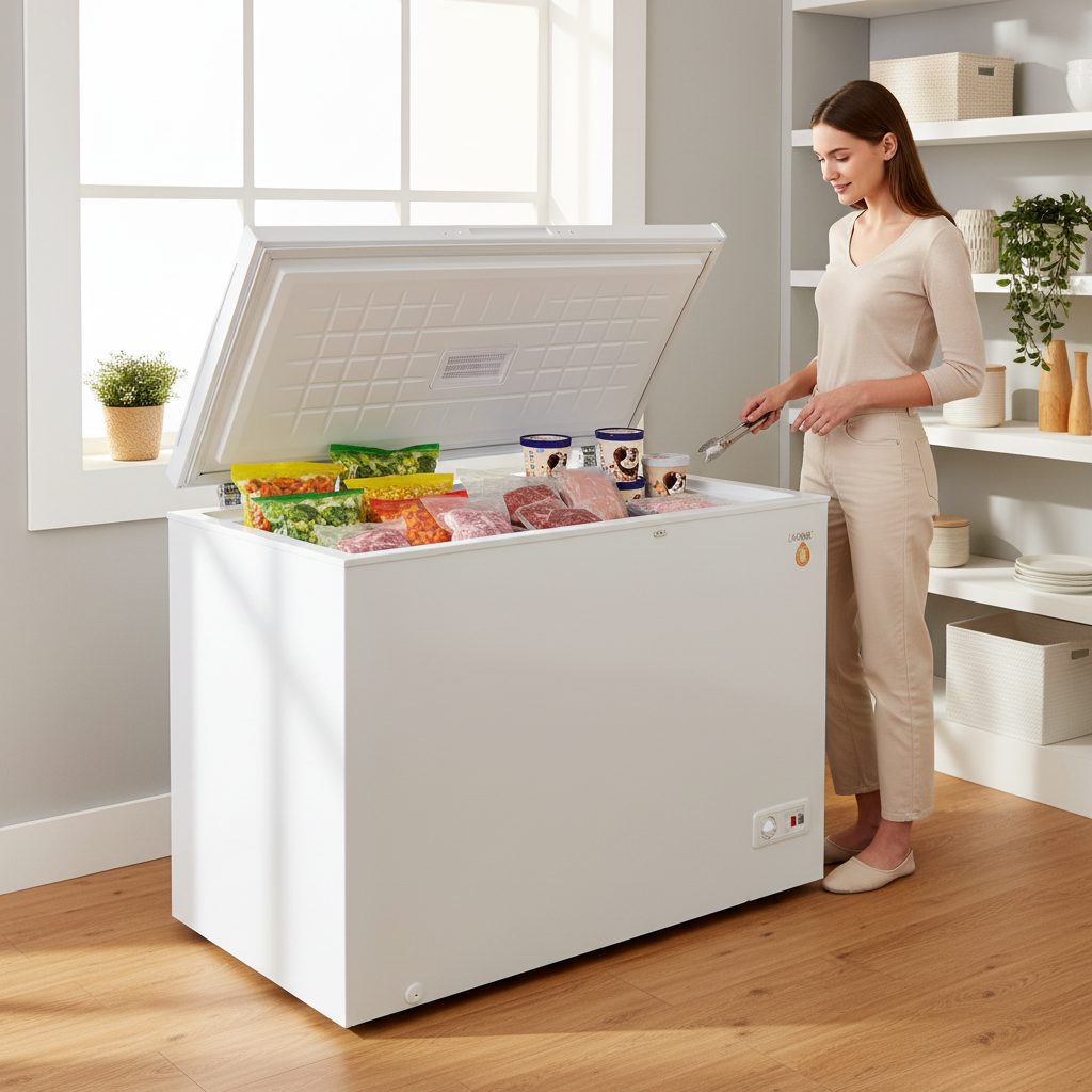 Rainbow Chest Freezer RCF-2530-1A - 200L - Image 3